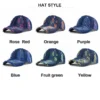 H07b00fff7c86488392e333c45eac3dabR.webp Heavy-Distress Denim Cap