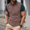 H07f7f8c295264ee2aedb51535913b16dy.jpg_960x960q80.jpg Men's Color-Block Casual Polo Shirt