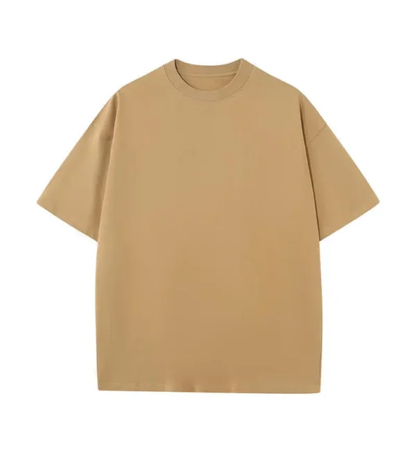 Men's Oversized Cotton Crew-Neck T-Shirt