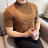Men's Wrinkle-Resistant Cotton Crew-Neck T-Shirt