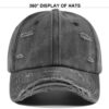 H15057449d75646dea3d0cb539ebe8506L.jpg_960x960q80.jpg Vintage Distressed Curved-Brim Cap