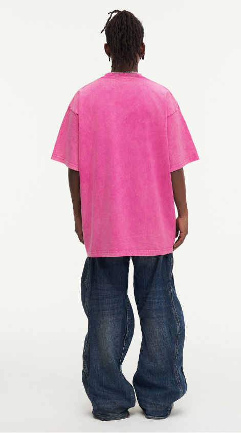 Men's Retro Cotton Crew-Neck T-Shirt