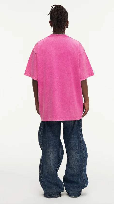Men's Retro Cotton Crew-Neck T-Shirt