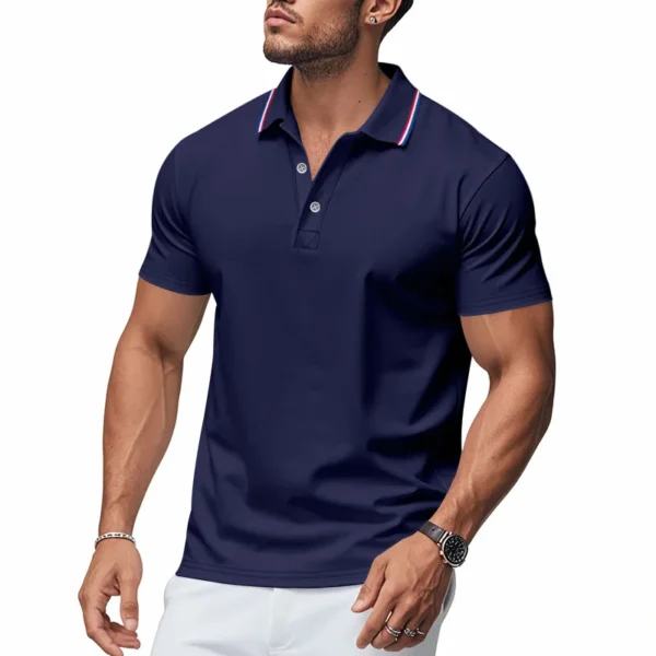 H19a9474f14b74d3081ea571936589857P.webp Men's Quick-Dry Performance Polo Shirt