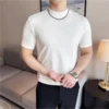 Men's Wrinkle-Resistant Cotton Crew-Neck T-Shirt