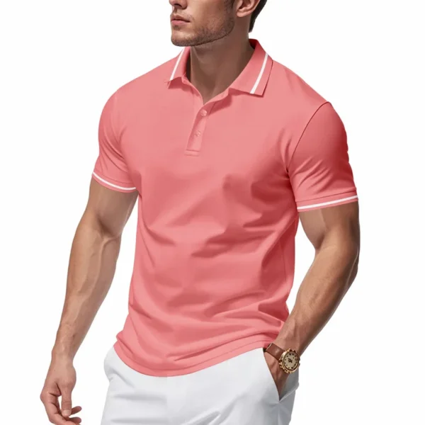 H1fa79ff459ed4ea5bcaa0df6fc8826d7b.webp Men's Quick-Dry Casual Polo Shirt