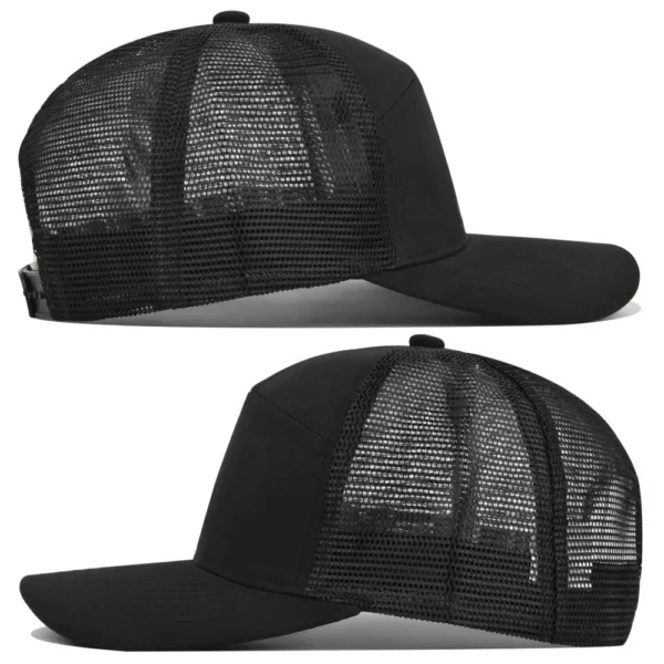 H27a85dabf28a45ec8abc30c5cea9ad84R.webp 7-Panel Mesh Trucker Snapback