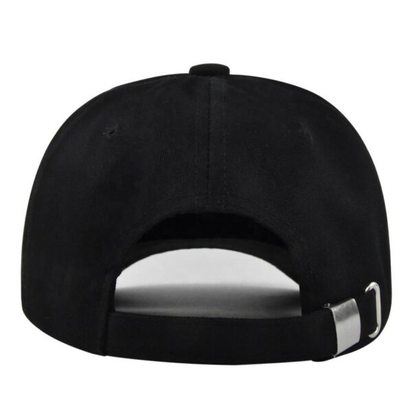 Solid Cotton Six-Panel Baseball Cap