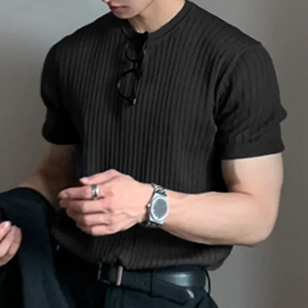 Men's Lightweight Knit Casual T-Shirt