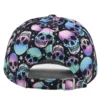 H2cf258e82fd743cb8207a34bf24086f4x.webp Halloween Skull & Pumpkin Print Cap