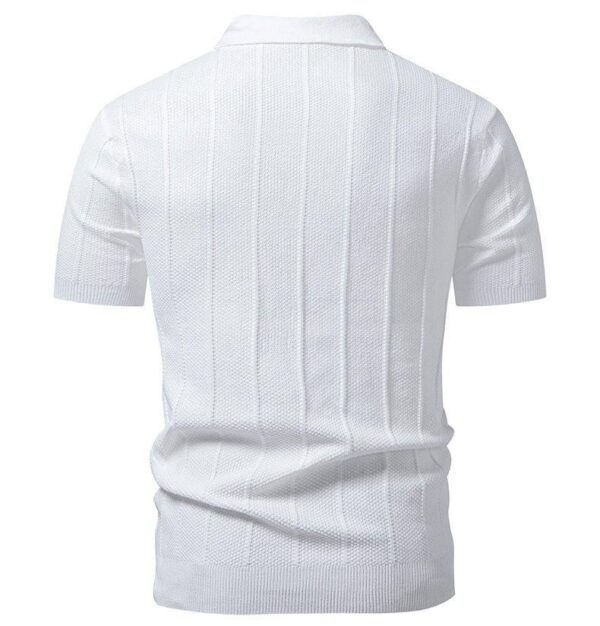 H311b9a567620451eb53e3e60244262f2D.jpg_960x960q80.jpg Men's Knit Polo-Collar T-Shirt