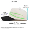 H335ca613855640d0b74c3030bc9ed454r.webp Two-Tone Five-Panel Mesh Trucker Cap