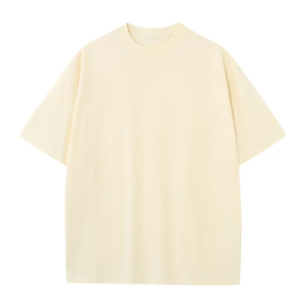 Men's Oversized Cotton Crew-Neck T-Shirt