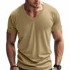 Men's Quick-Dry V-Neck Performance T-Shirt