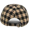 H3b657a7ccb964f28b6ba58b4da5bc3f9r.webp Houndstooth Tweed Baseball Cap