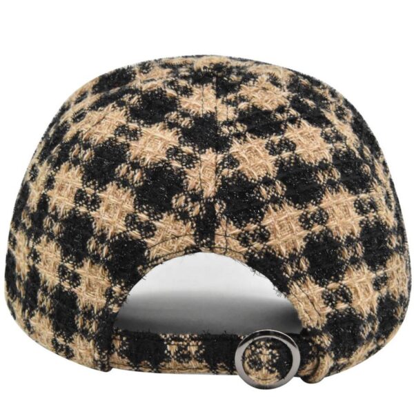 H3b657a7ccb964f28b6ba58b4da5bc3f9r.jpg_960x960q80.jpg Houndstooth Tweed Baseball Cap
