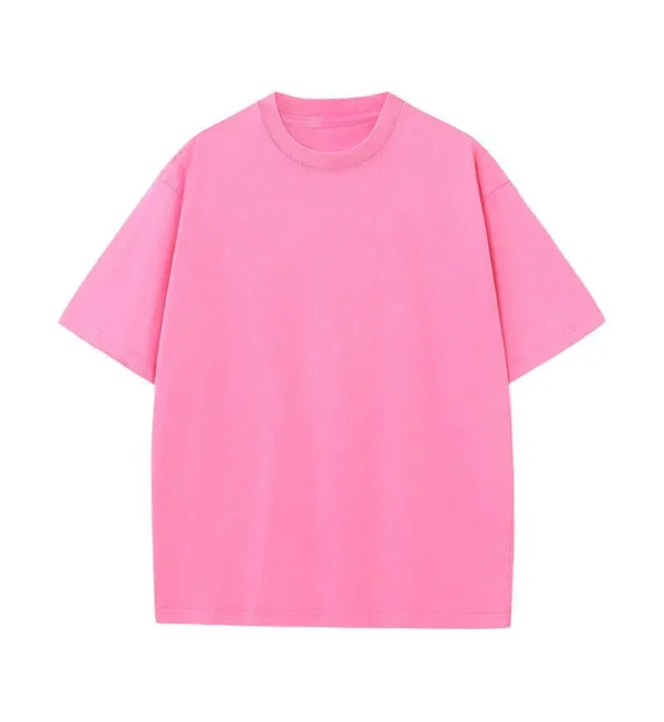 Men's Oversized Cotton Crew-Neck T-Shirt