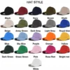 Solid Cotton Six-Panel Baseball Cap