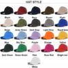 Solid Cotton Six-Panel Baseball Cap