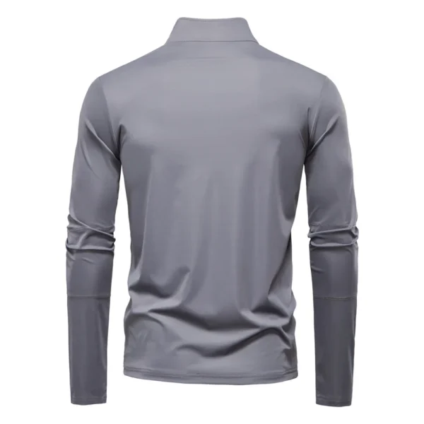 H4444eebf803d4049b9c3314d517f34e4s.webp Men's Quick-Dry Half-Zip Long-Sleeve Top