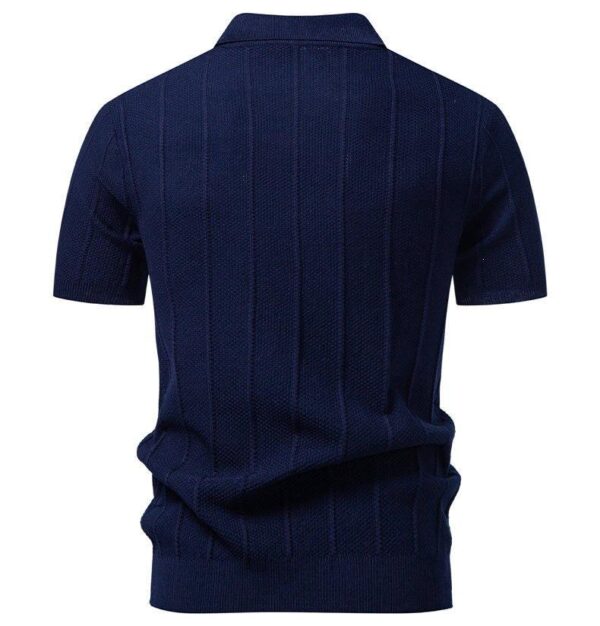H44a508589a3f41f69842129cbc86bfdfC.jpg_960x960q80.jpg Men's Knit Polo-Collar T-Shirt