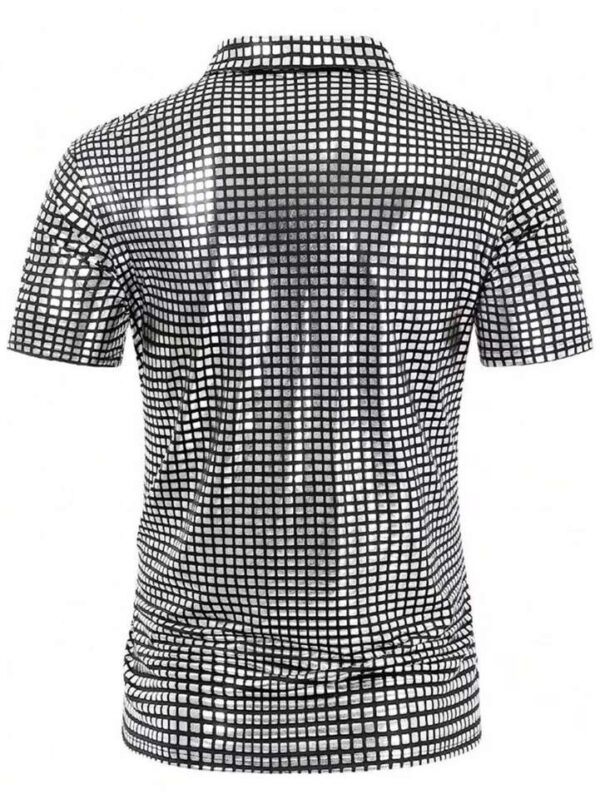 H47f5ddc948424d50bf6c6e7fccf760a6T.jpg_960x960q80.jpg Men's Textured Short-Sleeve Polo Shirt