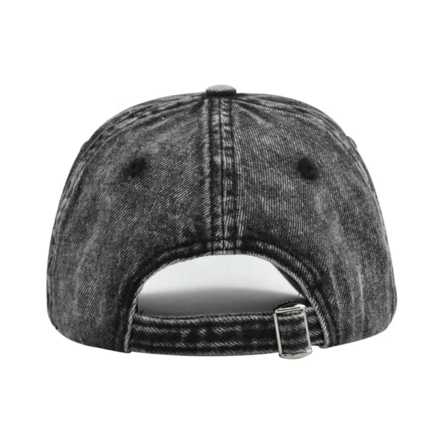 H51c743ba08fb461e95d8ed29669b85422.webp Washed Denim Dad Cap