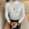 Men's High-Neck Casual Long-Sleeve T-Shirt
