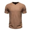 H5ae4e502a0e541fbb5dd24fe2b469110q.webp Men's Knit V-Neck Casual T-Shirt