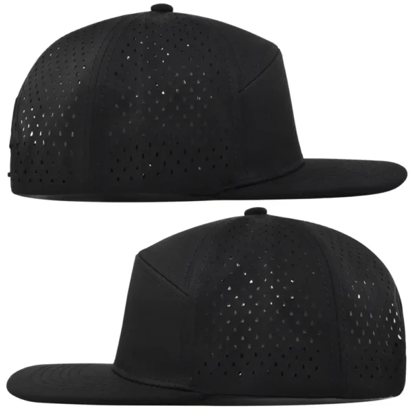 H600670a2e68d4d07aed896e83d617621R.webp Structured Six-Panel Mesh Snapback