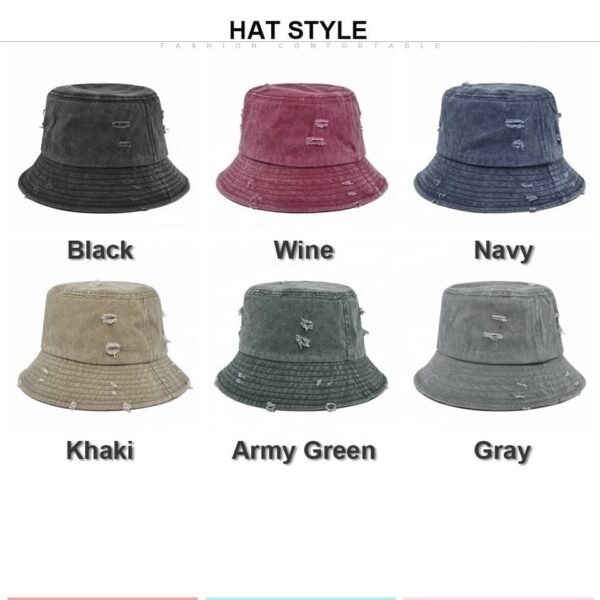 H60fdcc85256e47f097eb19821be0c291A.jpg_960x960q80.jpg Distressed Canvas Bucket Hat