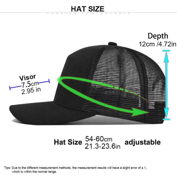 H62e44d27e02349459179f5900623996cE.jpg_960x960q80.jpg 7-Panel Mesh Trucker Snapback