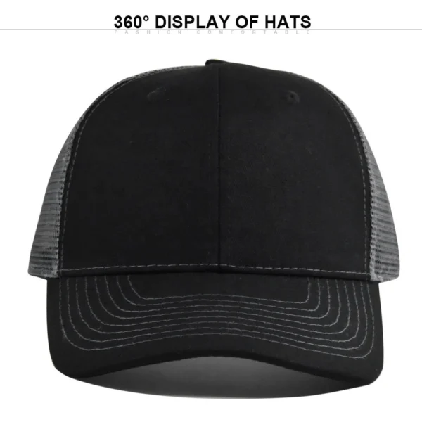 H66ebbc8107c84670bc71e95a6b3c349cH.webp Structured Mesh-Back Baseball Cap