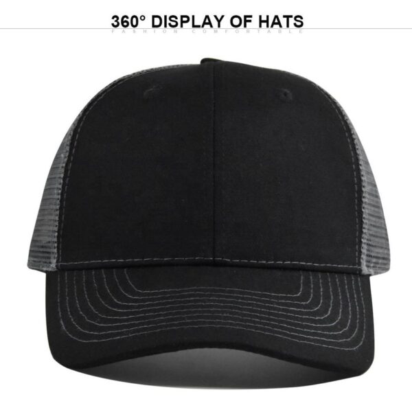 H66ebbc8107c84670bc71e95a6b3c349cH.jpg_960x960q80.jpg Structured Mesh-Back Baseball Cap