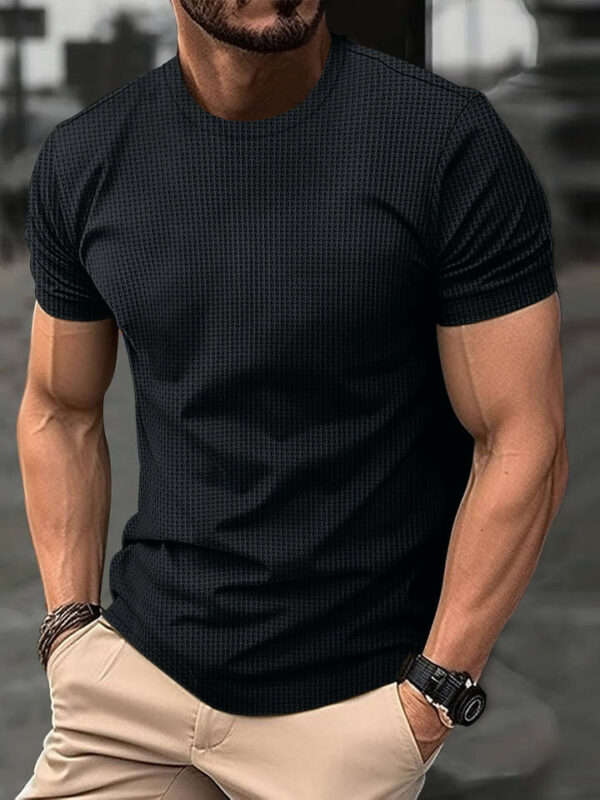 H6b65d1840c054f57938afbd07ae7942en.jpg_960x960q80.jpg Men's Jacquard Crew-Neck Performance T-Shirt