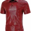 H6fb32d09076e4dd2b6f9f8a46b9b6d11D.webp Men's Textured Short-Sleeve Polo Shirt