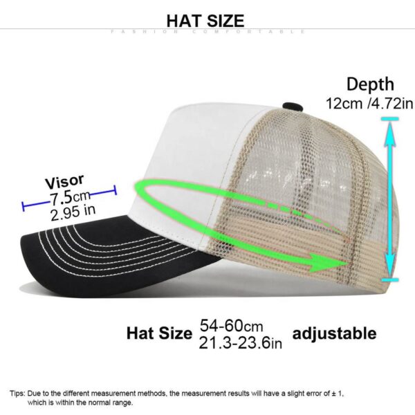 Breathable Five-Panel Mesh Trucker Cap