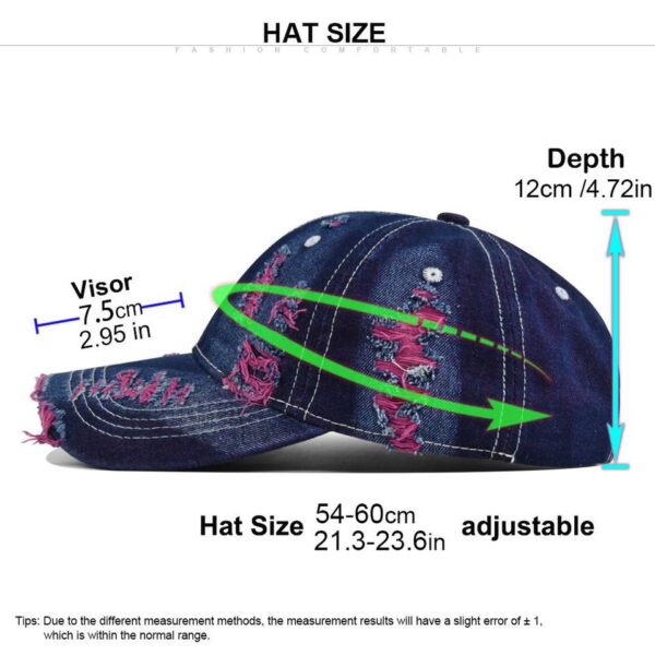 H71a29435feef4683b3ac5fb5da0d346bC.jpg_960x960q80.jpg Heavy-Distress Denim Cap