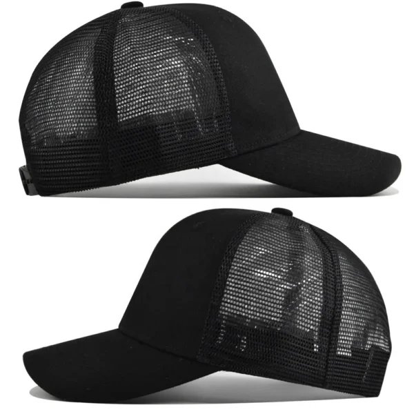 H71d35767cd334c1b93e1b531412a6f31s.webp Structured Mesh-Back Baseball Cap