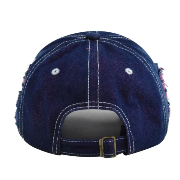 H79c2447ea1894cd9bb548b33ae75a58ew.webp Heavy-Distress Denim Cap