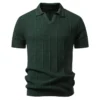 H7d1c850cf30347c1918db34c59334850D.webp Men's Knit Polo-Collar T-Shirt