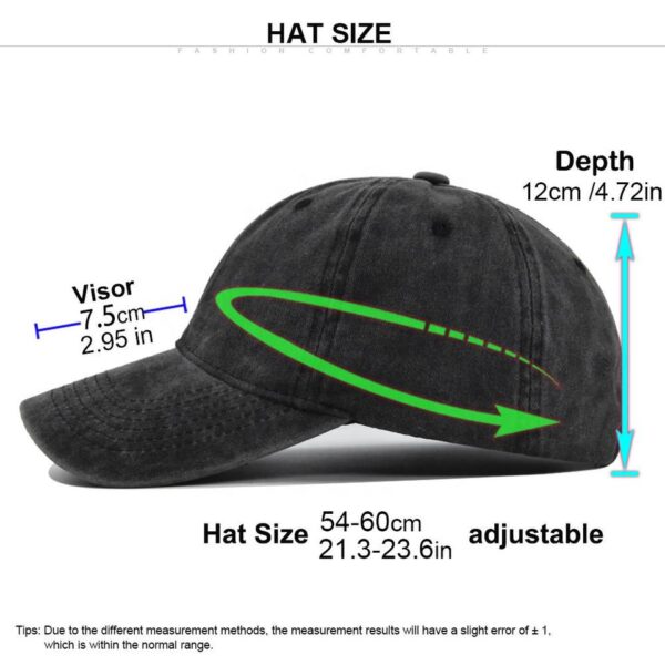 Washed Vintage Six-Panel Baseball Cap