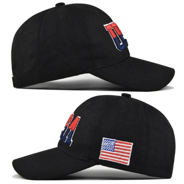 3D Embroidered USA Baseball Cap