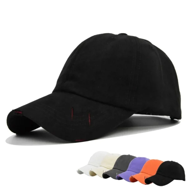 H8b5bb0415fc94ecab16dde10eb795dbeP.webp Distressed Canvas Dad Cap