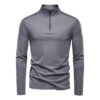 H92e7cb0cd30e43b2ae6675ac8de625c3s.jpg_960x960q80.jpg Men's Quick-Dry Half-Zip Long-Sleeve Top