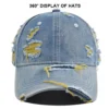 H98215919274b4dee935c4ffef26c3df4m.webp Vintage Distressed Denim Dad Cap