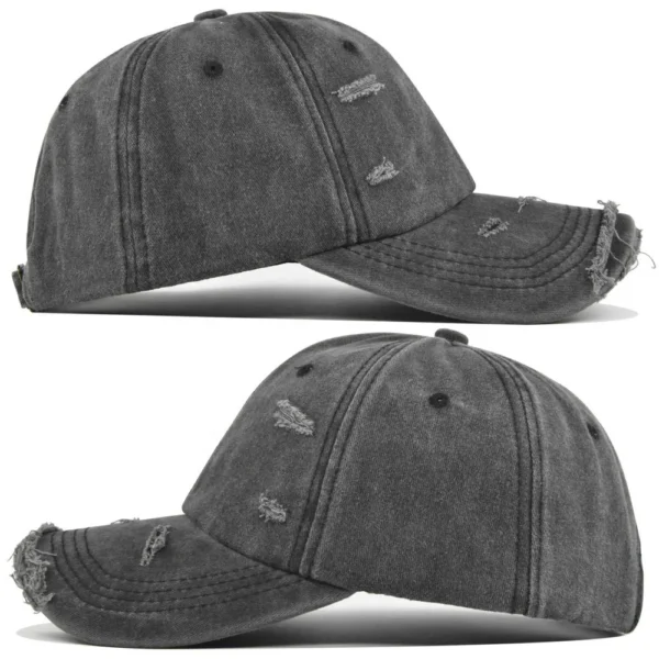 H9b0515398f1e46ecbef4412dff717c20j.webp Vintage Distressed Curved-Brim Cap