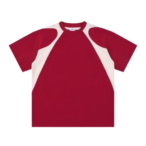 H9fd6a96d8b3d400bb33b6886767f1bf19-2.webp Men's Color-Block Cotton T-Shirt