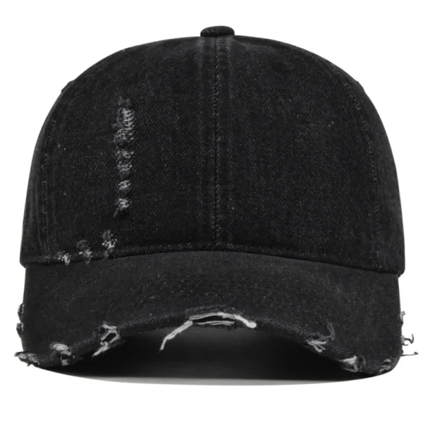 Vintage Ripped Denim Dad Cap