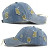 Ha2b8ceb2e987464ea72477a7d9035cadE.webp Vintage Distressed Denim Dad Cap